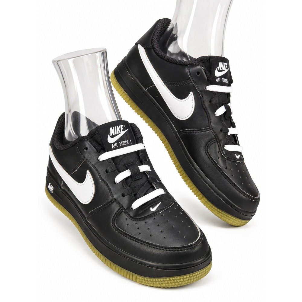 Nike Air Force 1 LV8 3 GS Black WhiGu Gum 4Y HQ1911-001 Sneakers SKUCH134
